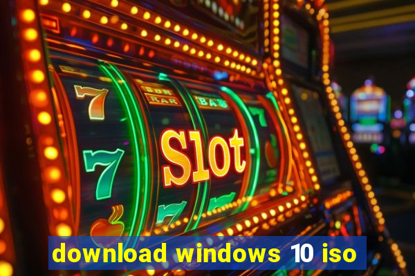 download windows 10 iso